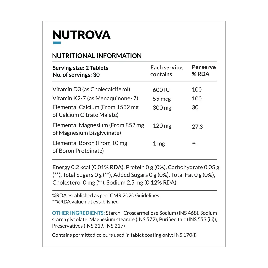 Nutrova Calcium + Magnesium — image 5 of 6