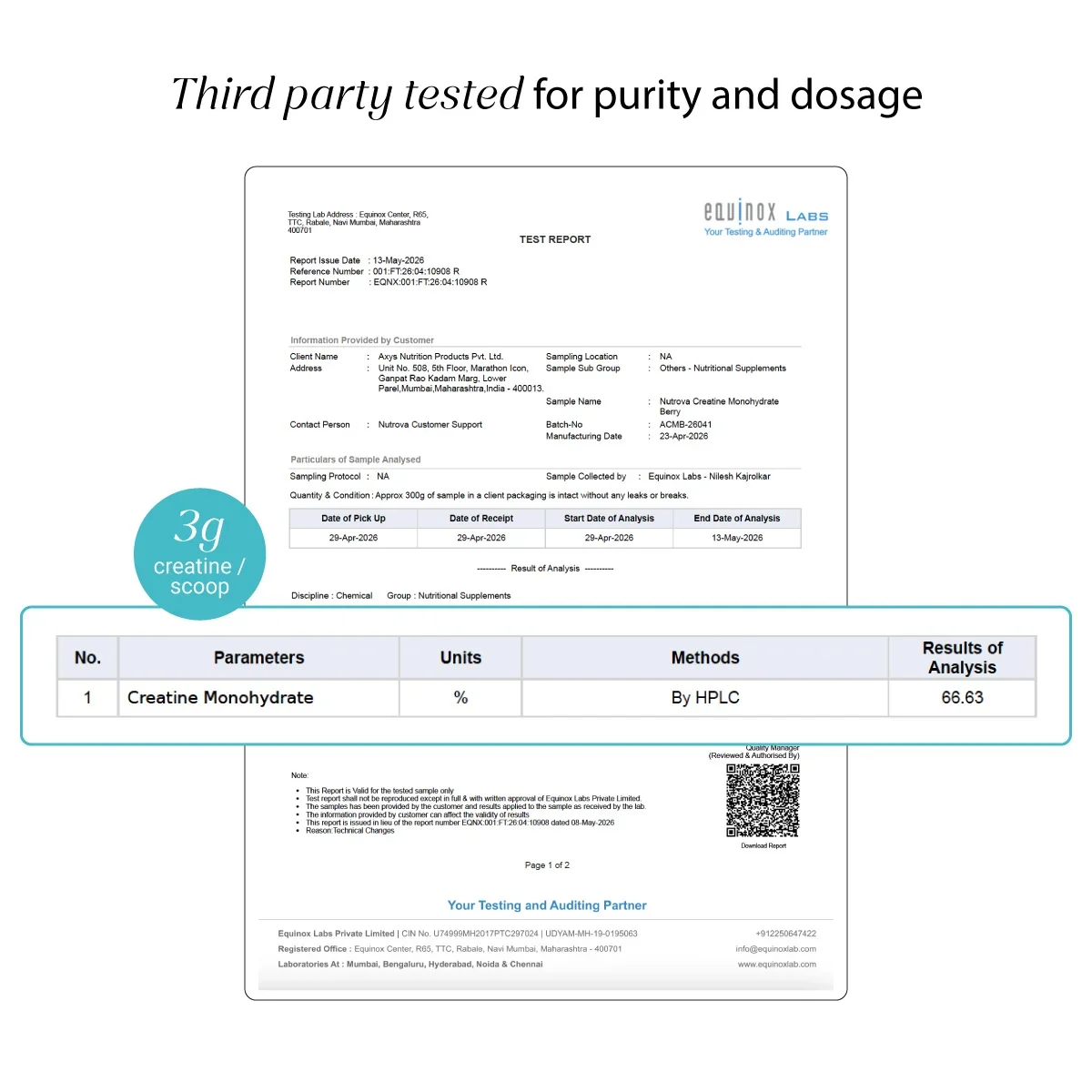 Nutrova Creatine Monohydrate — image 10 of 10