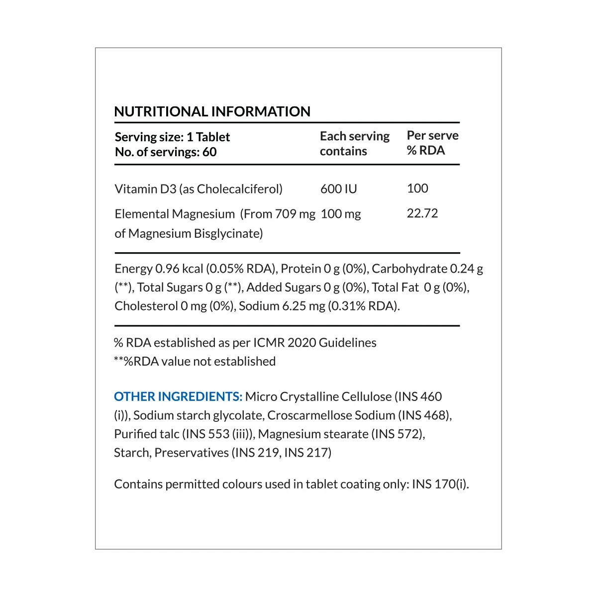 Nutrova Magnesium + D3 — image 8 of 9