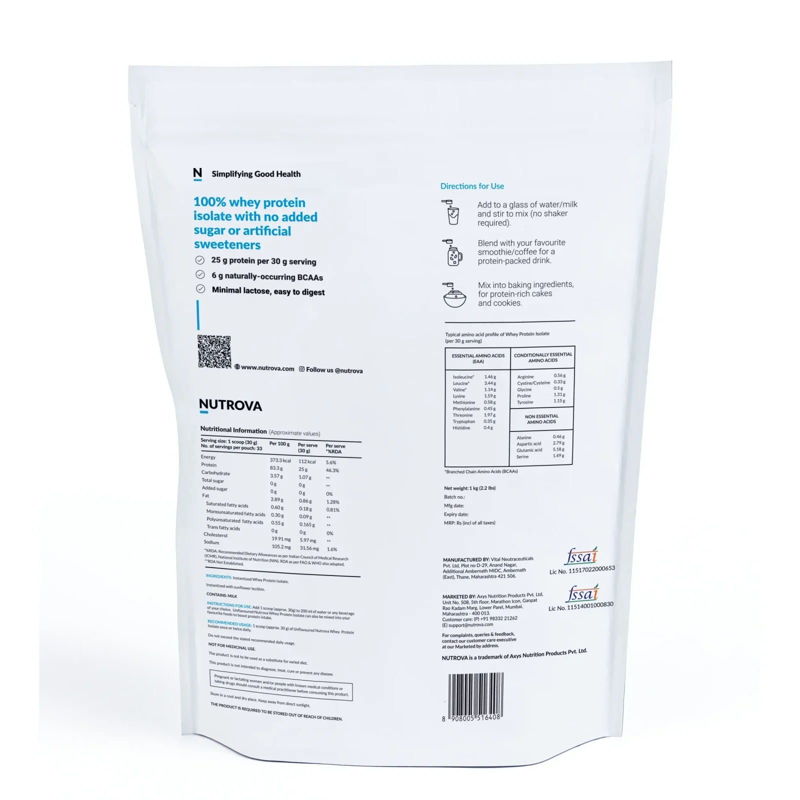 Nutrova Whey Protein Isolate — image 6 of 12
