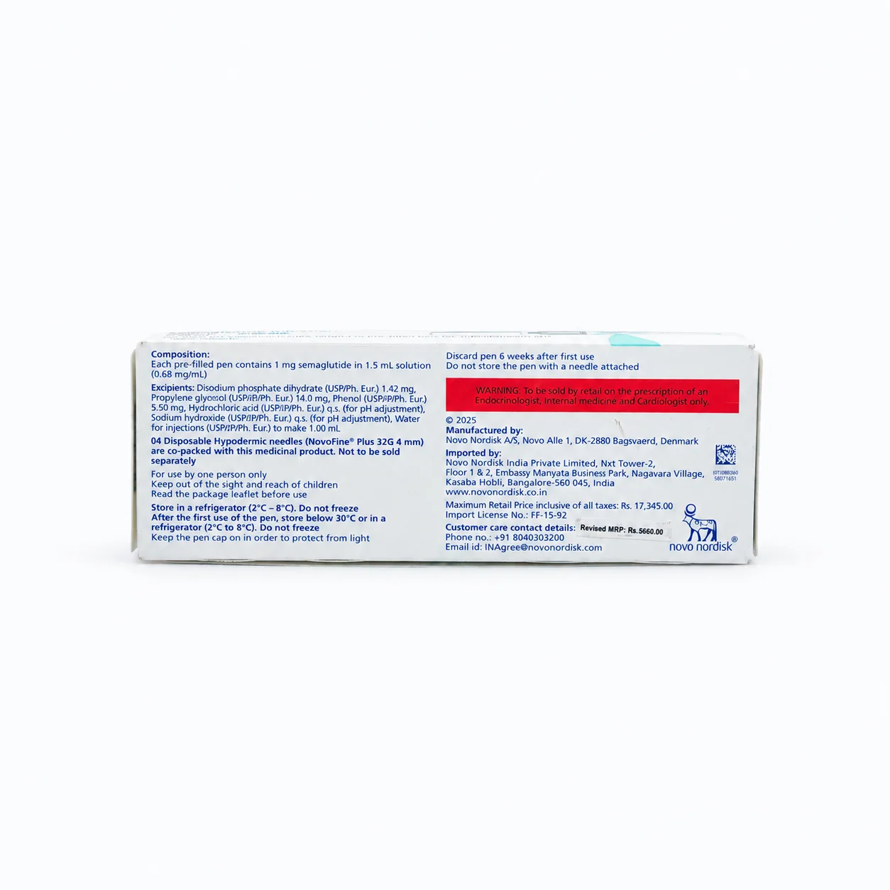 Wegovy 0.25 mg FlexTouch 1.5 mL Injection — image 2 of 2