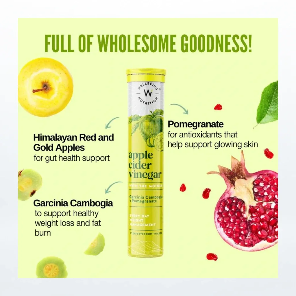 Wellbeing Nutrition ACV Effervescent Tablets — image 2 of 2